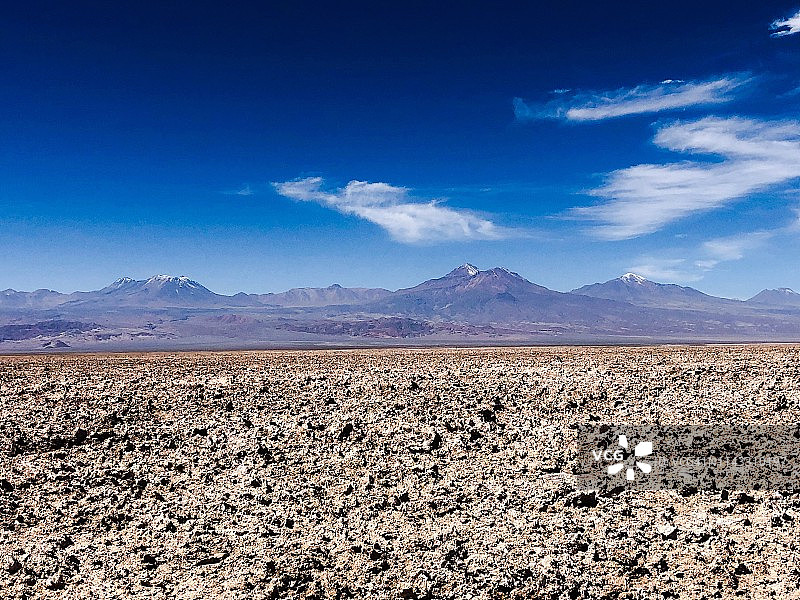 高原泻湖——阿塔卡马盐湖图片素材