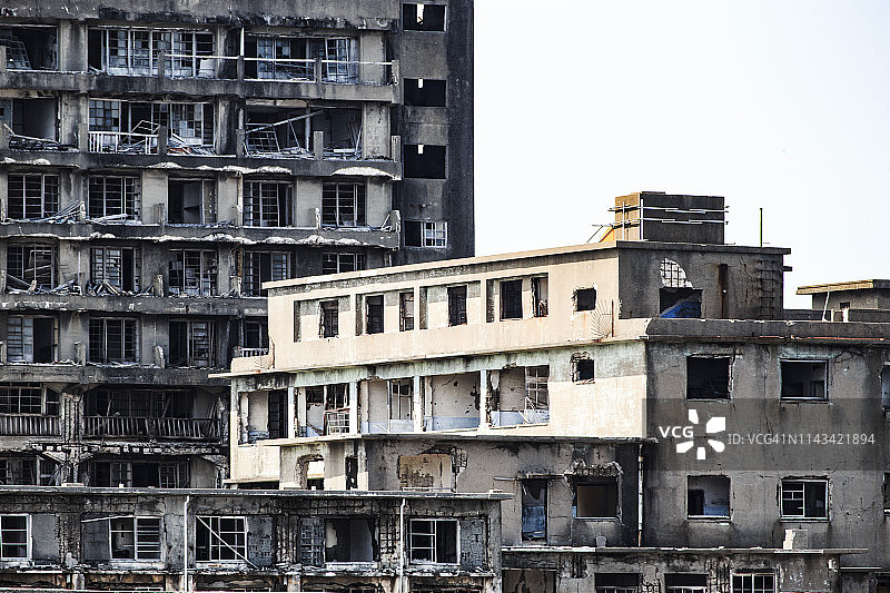 军舰岛风光图片素材