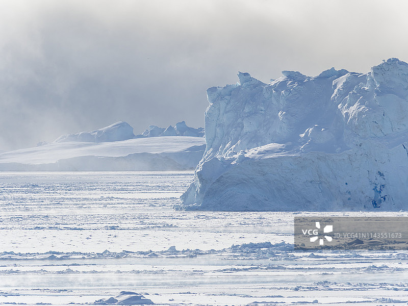 丹麦格陵兰伊卢利萨特冰峡湾图片素材