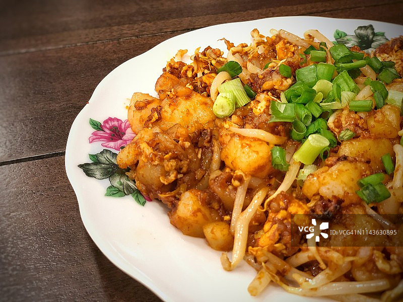 槟城炒粿条图片素材