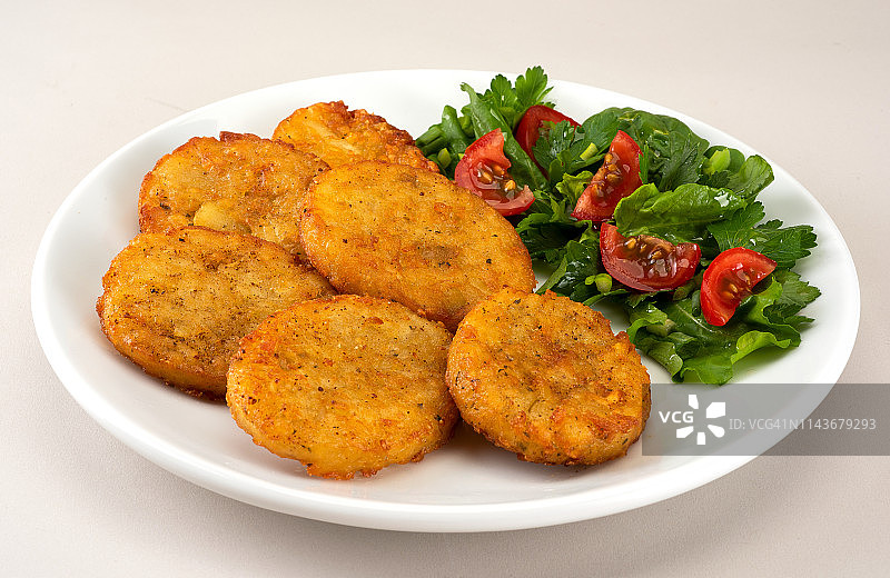 土豆炸丸子图片素材