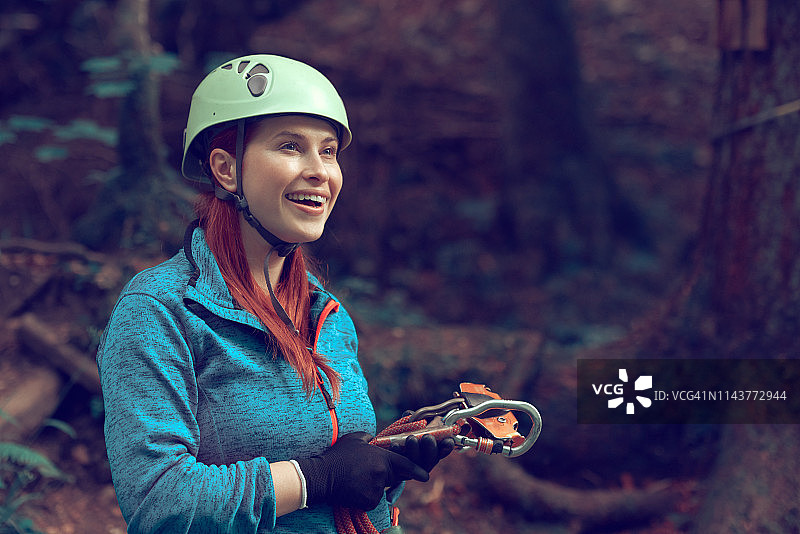 准备好滑索探险图片素材
