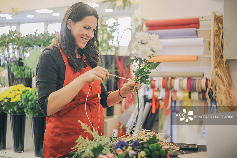 花店：小生意图片素材