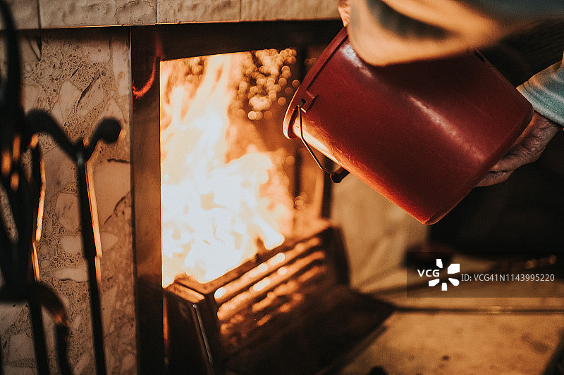 开放式柴火图片素材