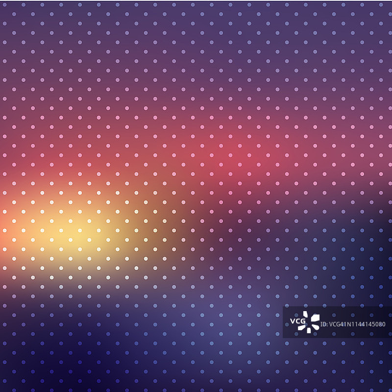 背景上的无缝波尔卡圆点图案 - 插图图片素材