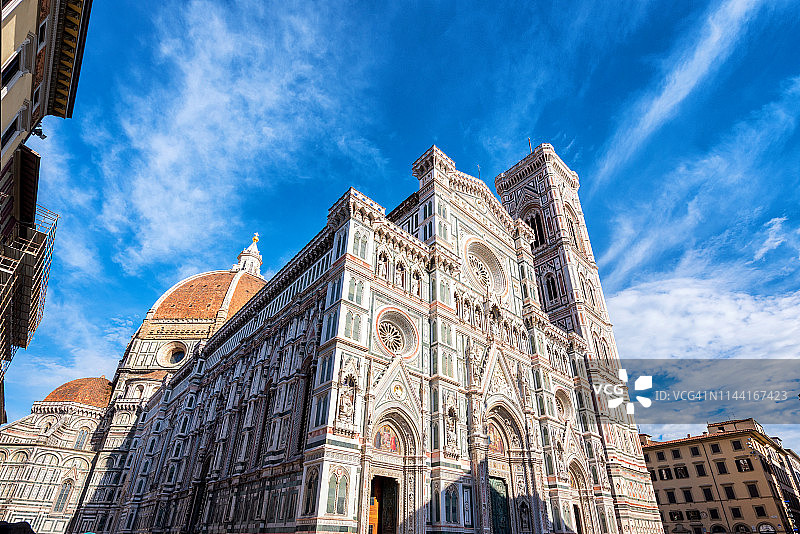 佛罗伦萨大教堂，意大利佛罗伦萨的圣母百花大教堂图片素材