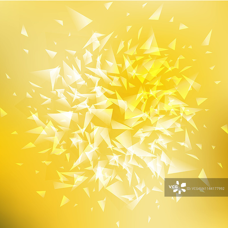 抽象几何动态柔和渐变彩色三角形横幅 - 插画图片素材