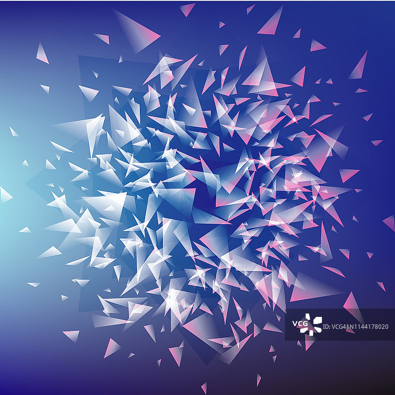 破碎的玻璃图片素材