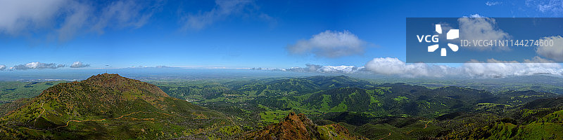迪亚布罗山全景图片素材