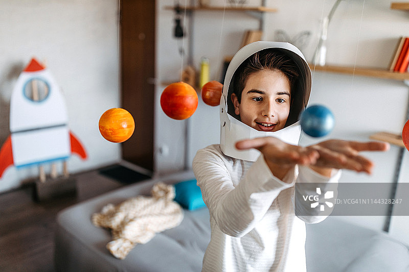 我想成为一名宇航员图片素材