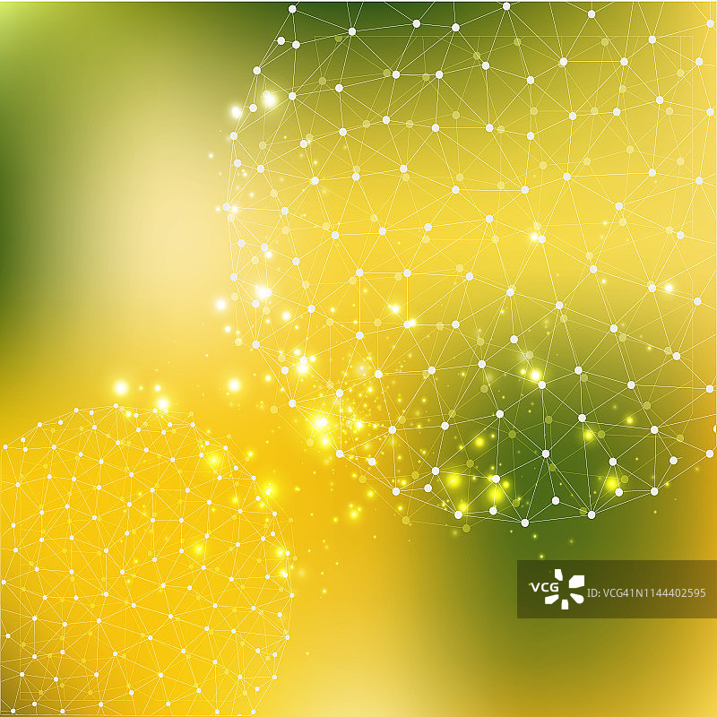 抽象网络背景插画图片素材