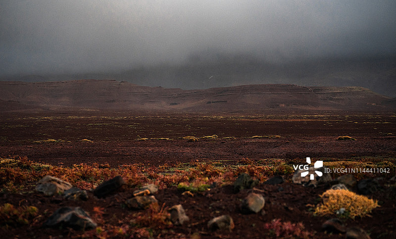 摩洛哥山区风暴自然全景图片素材
