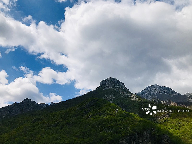 天空中的云图片素材