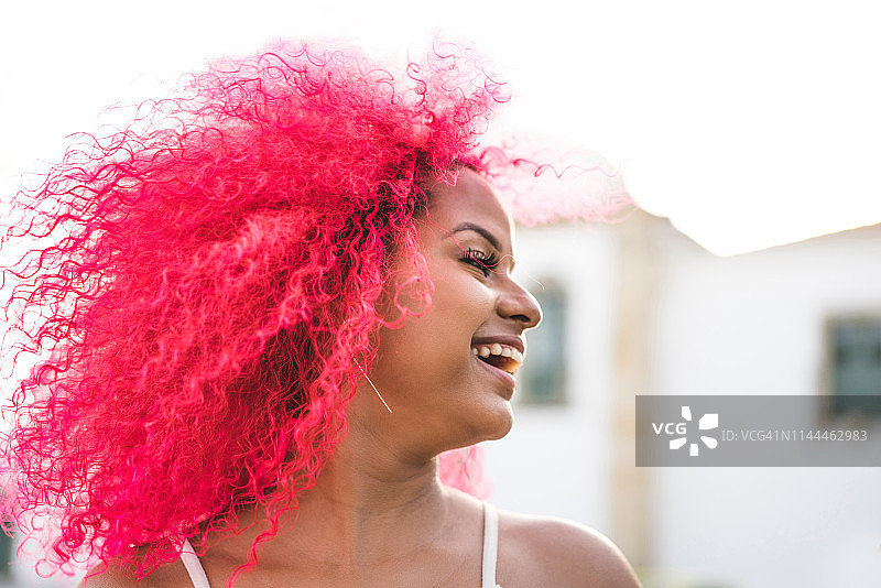 非裔女性头像图片素材