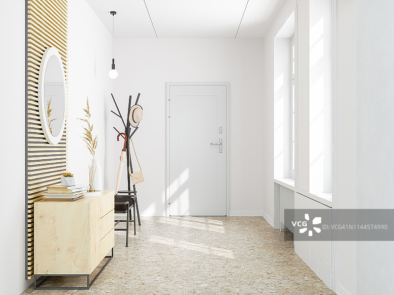 房屋的前门入口图片素材