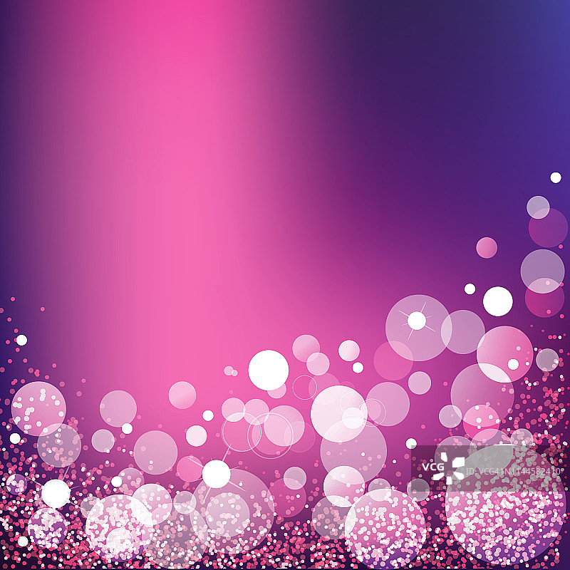 抽象白色圆圈矢量设计 - 插图图片素材