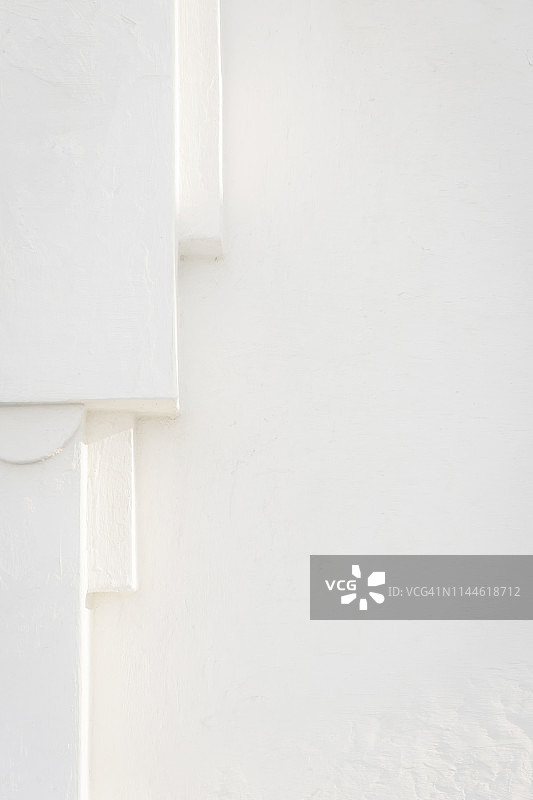 摩洛哥艾西拉白色简约建筑背景图片素材