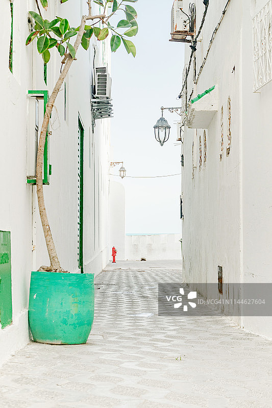 摩洛哥艾西拉建筑图片素材