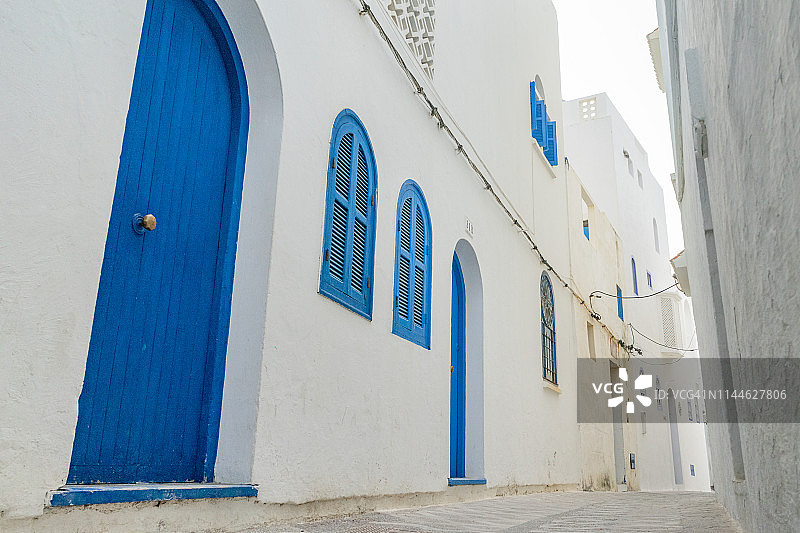 摩洛哥艾西拉建筑图片素材