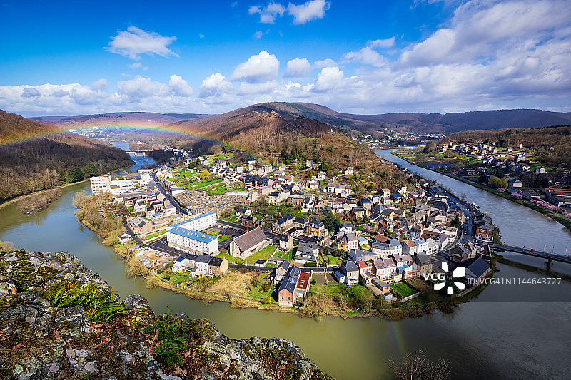 默兹河畔博尼图片素材