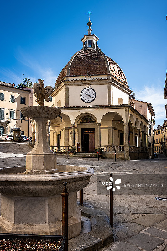意大利托斯卡纳阿雷佐的波皮图片素材