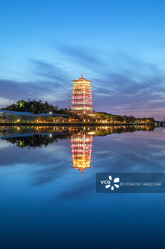 长安塔图片素材