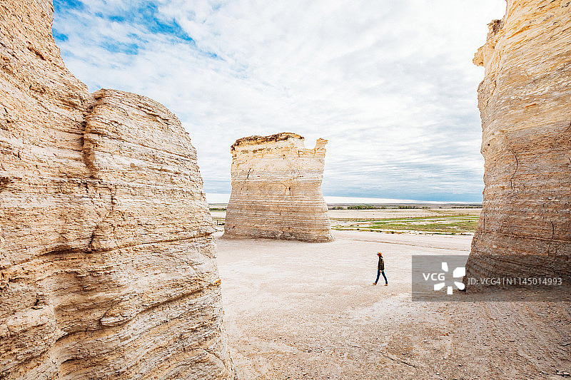 堪萨斯州纪念碑岩图片素材