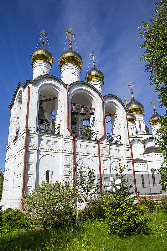 钟楼，尼科尔斯基女子修道院，金环图片素材