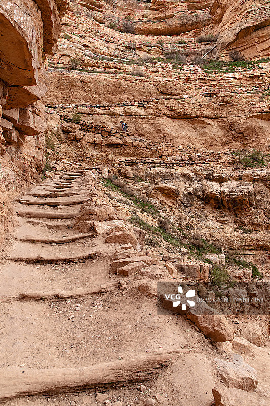 大峡谷南缘南凯巴布步道徒步图片素材