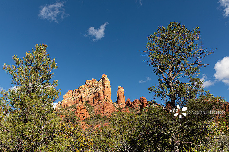 亚利桑那州塞多纳红色岩石图片素材
