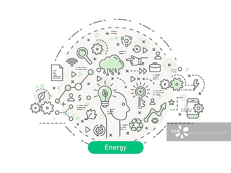 可持续循环图片素材