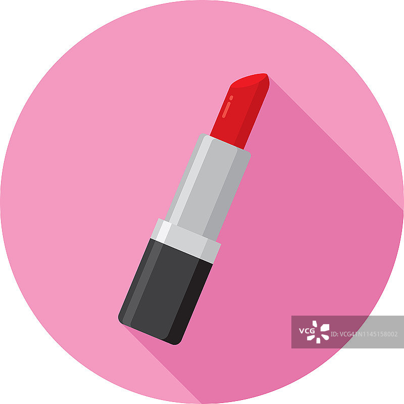 扁平风格口红图标图片素材