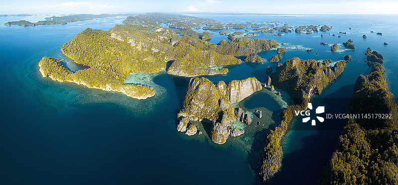 拉贾安帕群岛米苏尔岛图片素材