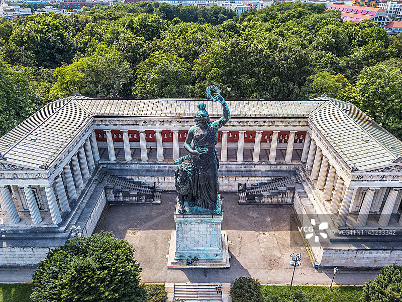 巴伐利亚慕尼黑与名人堂图片素材