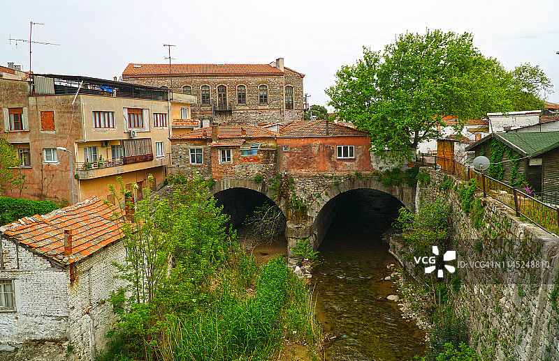 贝加马古镇图片素材