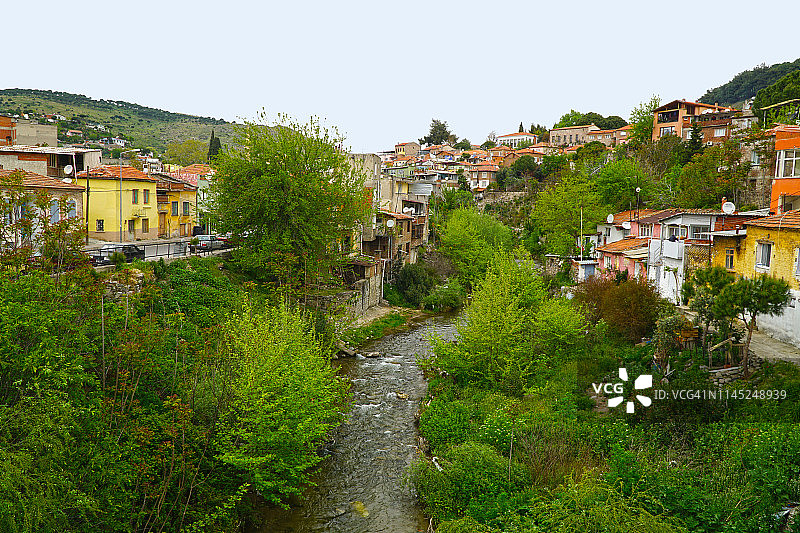 贝加马古镇图片素材