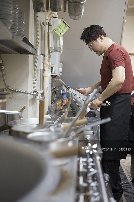 日本拉面店SORENARI的景色图片素材