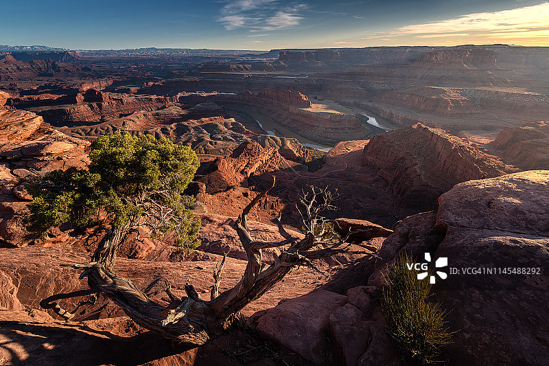 美国犹他州死马点州立公园的科罗拉多河图片素材