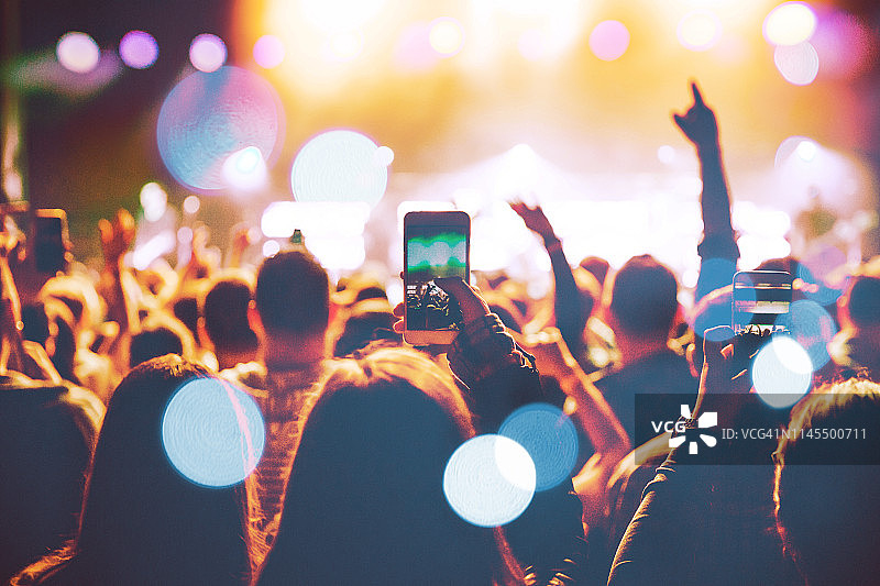 演唱会手机观众图片素材