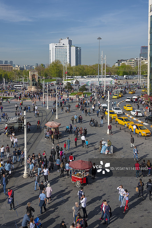 伊斯坦布尔塔克西姆广场图片素材