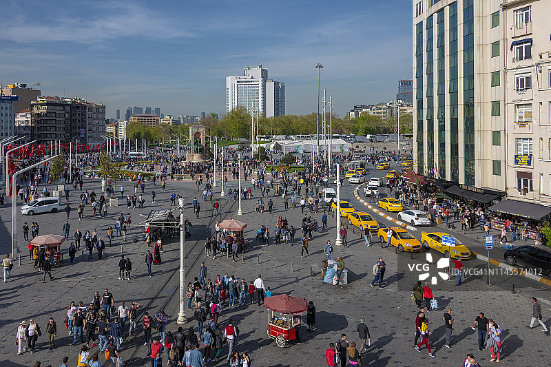 伊斯坦布尔塔克西姆广场图片素材