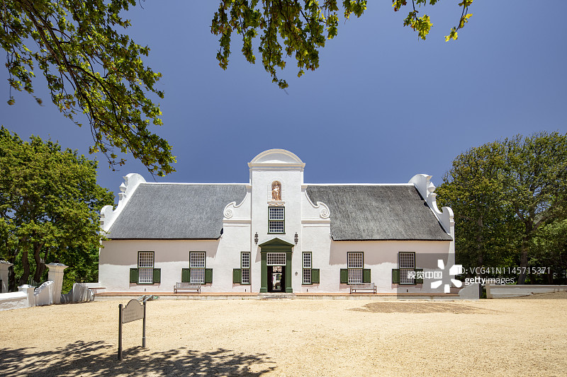 南非开普敦的康斯坦提亚葡萄酒庄园图片素材