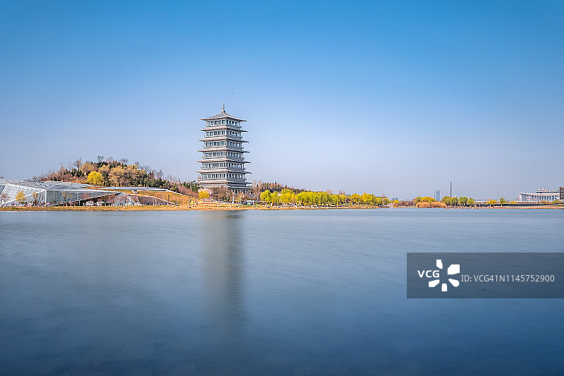 长安塔图片素材