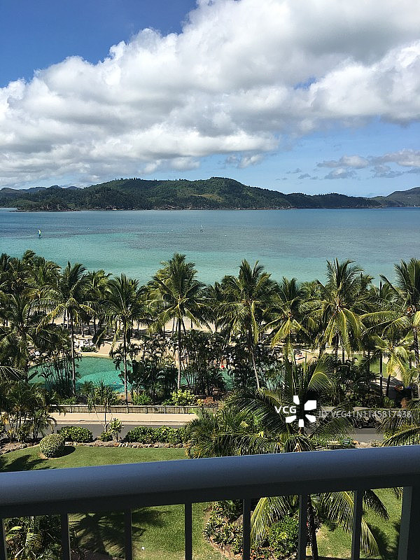 汉密尔顿岛猫眼海滩图片素材