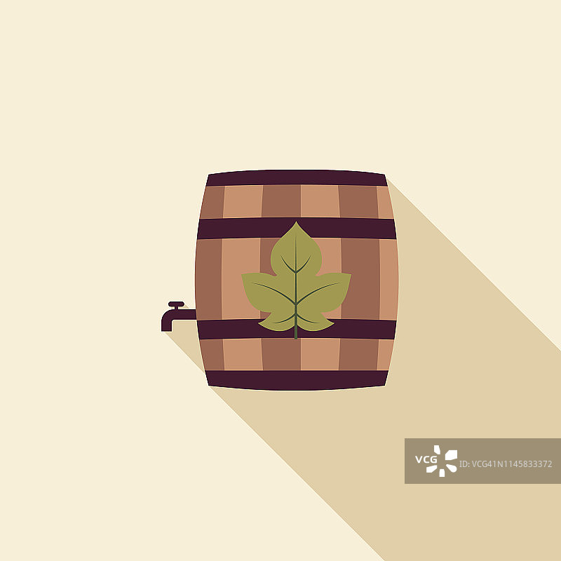 优雅的葡萄酒图标图片素材