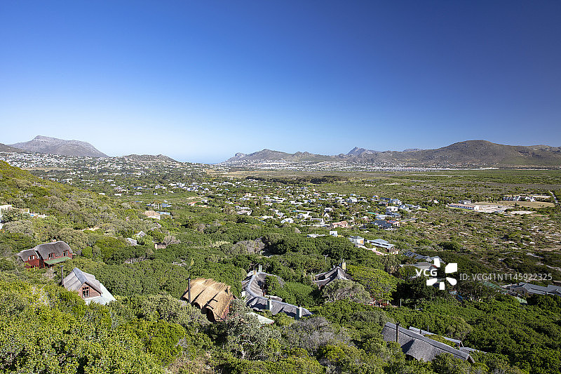 南非开普半岛查普曼峰庄园高档社区，2018年11月22日图片素材