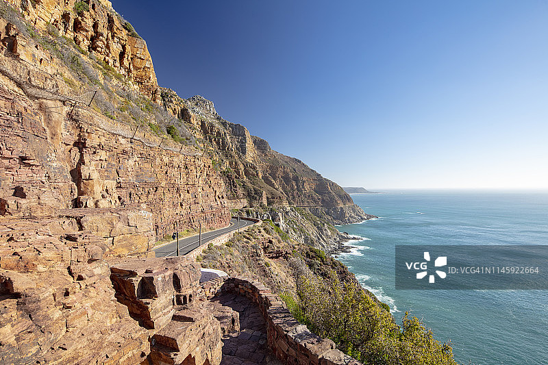 南非开普半岛查普曼峰 drive图片素材