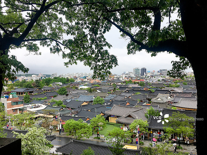 全州韩屋村图片素材