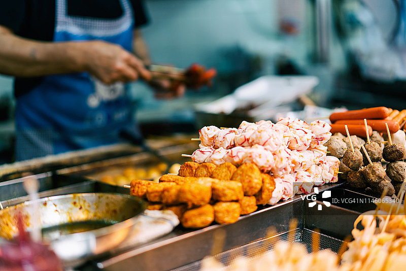 中国香港街头美食图片素材