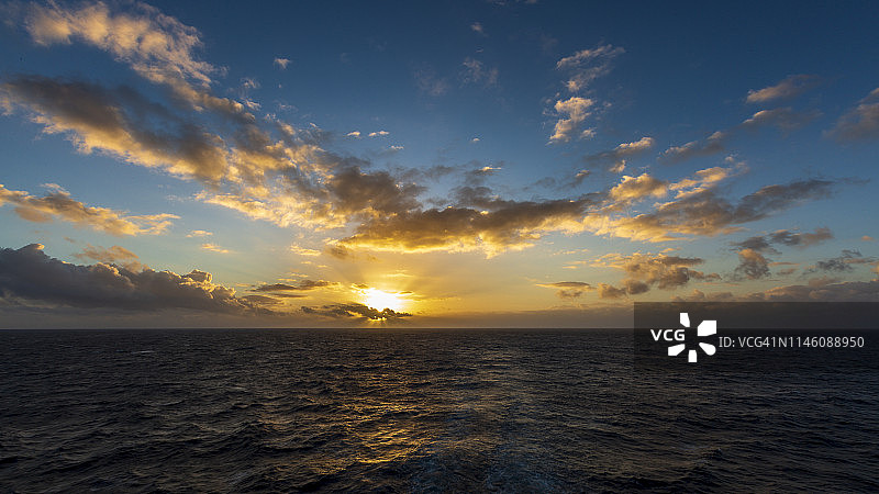 哥伦比亚卡塔赫纳日落图片素材